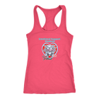 Emotional Support Human - Blue Nose Pitbull - Next Level Racerback Tank