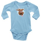 OMG Chocolate Labrador Retriever - Long Sleeve Baby Bodysuit