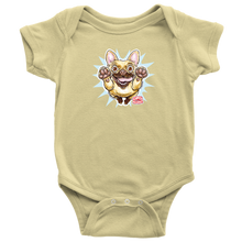 Load image into Gallery viewer, OMG Fawn French Bulldog - Frenchie - Baby Bodysuit