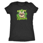 Kiss me I'm furrish - Frenchie - Next Level Womens Triblend