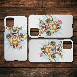 OMG Golden Retriever iPhone Case