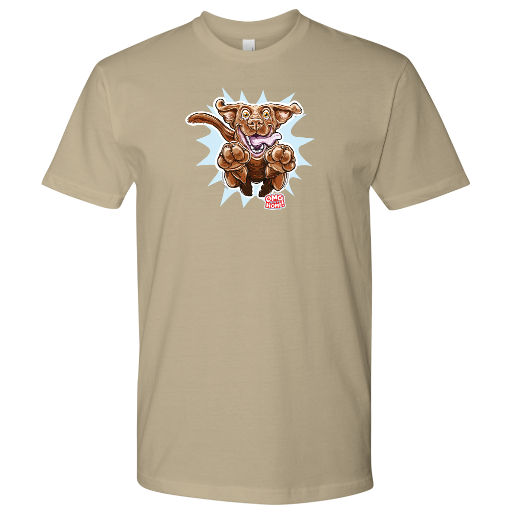 chocolate lab retriever puppy dog shirt