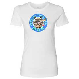 German Shepherd Mom - Next Level Womens Shirt