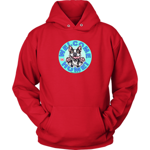 Boston Terrier - Welcome Home - Unisex Hoodie