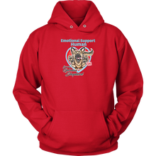 Load image into Gallery viewer, Emotional Support Human - German Shepherd - Unisex Hoodie