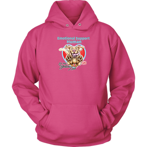 Emotional Support Human - Yellow Labrador Retriever - Unisex Hoodie