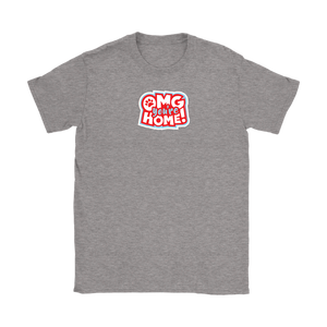 OMG Logo - Gildan Womens T-Shirt