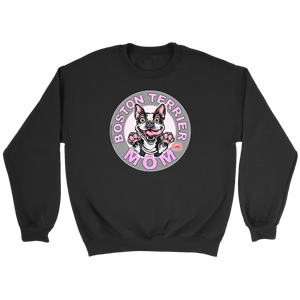 Boston Terrier Mom - Crewneck Sweatshirt