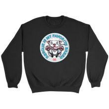 Load image into Gallery viewer, Rescue is my favorite breed - White Staffy Crewneck Sweatshirt