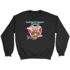 Emotional Support Human - Yellow Labrador Retriever - Crewneck Sweatshirt
