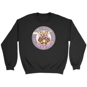 Yellow Labrador Retriever Mom -  Crewneck Sweatshirt