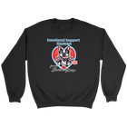 Emotional Support Human - Boston Terrier - Crewneck Sweatshirt
