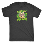 Kiss me I'm furrish - Fawn Frenchie Dog - Next Level Mens Triblend