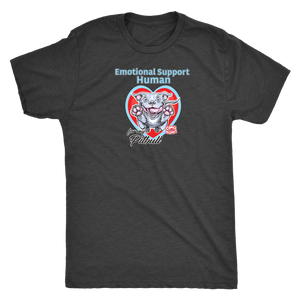 Emotional Support Human - Blue Nose Pitbull - Next Level Mens Triblend