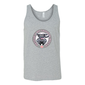 Rescue is My Favorite Breed - Black Labrador Unisex Tank