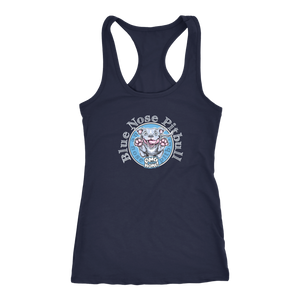 Blue Nose Pitbull - Next Level Racerback Tank for Pit Bull Dog Lovers