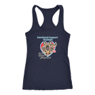 Emotional Support Human - German Shepherd - Next Level Racerback Tank