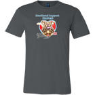 Emotional Support Human - Yellow Labrador Retriever - Canvas brand Mens Shirt