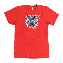 Load image into Gallery viewer, Happy Excited Jumping Black Labrador Retriever Dog - Mens T-shirt for Dog Lovers