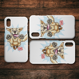 OMG Golden Retriever iPhone Case