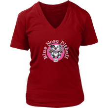 Load image into Gallery viewer, Blue Nose Pitbull V-Neck T-Shirt