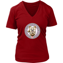 Load image into Gallery viewer, Rescue is My Favorite Breed - Yorkie - Womens V-Neck for the Yorkshire Terrier Dog Lover