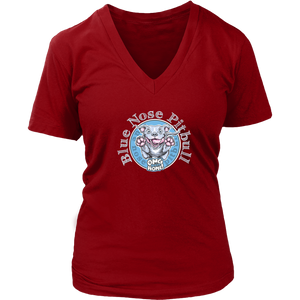 Blue Nose Pitbull - District Womens V-Neck