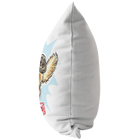 side view of a Golden retriever pillow