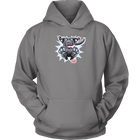 Happy Excited Jumping Black Labrador Retriever Dog - Unisex Hoodie for Dog Lovers