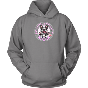 Boston Terrier Mom - Hoodie for Bostie Dog Lovers