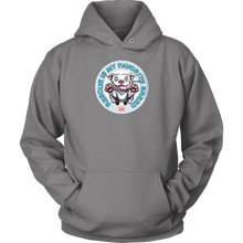 Load image into Gallery viewer, Rescue is my favorite breed - White Staffy Unisex Hoodie