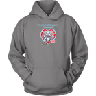 Emotional Support Human - Blue Nose Pitbull - Unisex Hoodie