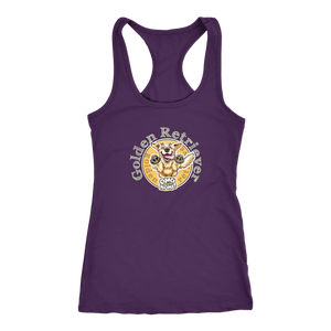 Golden Retriever - Next Level Racerback Tank for Dog Lovers