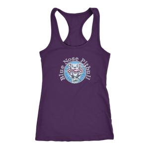 Blue Nose Pitbull - Next Level Racerback Tank for Pit Bull Dog Lovers