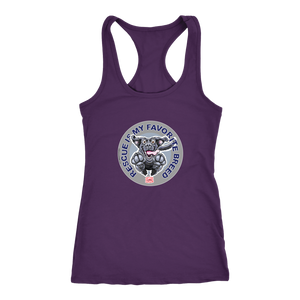 Rescue is My Favorite Breed - Black Labrador Racerback Tank