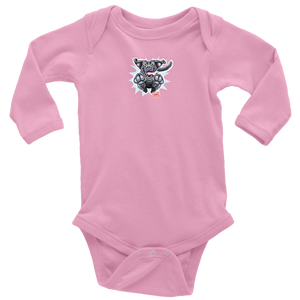 OMG Black Labrador Retriever  - Long Sleeve Baby Bodysuit