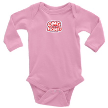 Load image into Gallery viewer, OMG Logo - Long Sleeve Baby Bodysuit