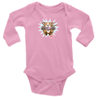 OMG Red Nose Pitbull - Long Sleeve Baby Bodysuit