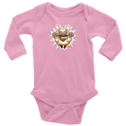 OMG Fawn French Bulldog - Frenchie - Long Sleeve Baby Bodysuit