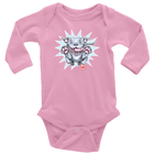 Blue Nose Pitbull Long Sleeve Baby Bodysuit