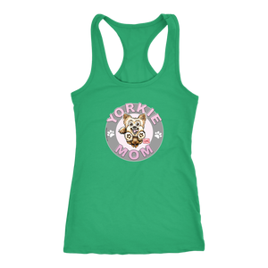 Yorkshire Terrier (Yorkie) Mom - Next Level Racerback Tank