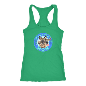 German Shepherd Mom - Next Level Racerback Tank