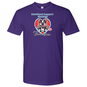 Emotional Support Human - Boston Terrier - Next Level Mens Shirt