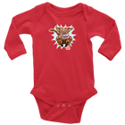 OMG Chocolate Labrador Retriever - Long Sleeve Baby Bodysuit