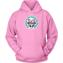 Load image into Gallery viewer, Rescue is my favorite breed - White Staffy Unisex Hoodie