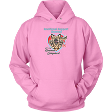 Load image into Gallery viewer, Emotional Support Human - German Shepherd - Unisex Hoodie