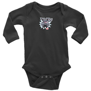 OMG Black Labrador Retriever  - Long Sleeve Baby Bodysuit