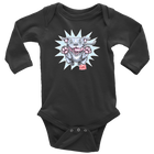 Blue Nose Pitbull Long Sleeve Baby Bodysuit