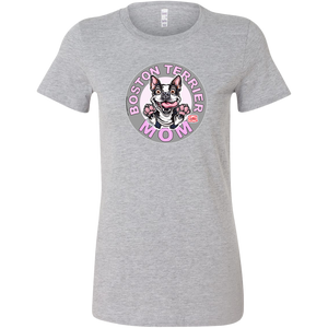 Boston Terrier Mom - Bella Womens Shirt