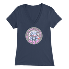 Blue Nose PitBull Mom - Bella Womens V-Neck
